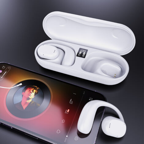 Kabellose Bluetooth-Kopfhörer, weiß (1/5)