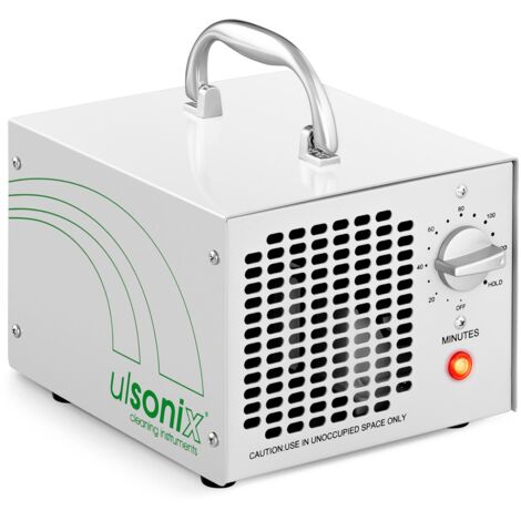 Ozongenerator 60000mg/h für Auto und Zuhause, Ozon Luftreiniger für 300㎡, Timer, Geruchskiller, Schimmel und Haustiergerüche entfernen, Ozonisator für Büro, Rauch und Küche