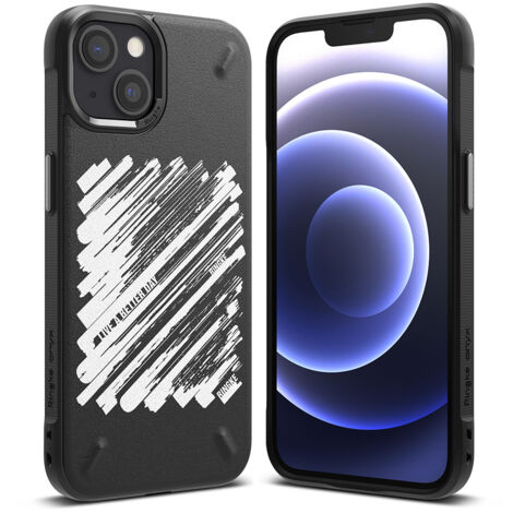 Robuste Hülle und Cover für das iPhone 13 mini Onyx Design Paint schwarz (1/2)