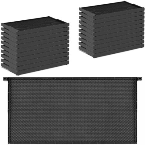 Kunststoff-Bienenrahmen mit Mittelwand 483 x 232 mm - 20 Stück