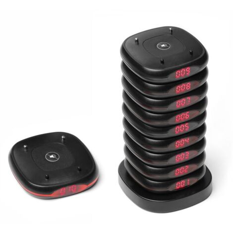Restaurant-Pager für Paging-Systeme, 10 Stück - Hendi 201640 (1/3)