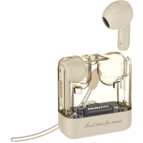 Dudao U18Pro Bluetooth 5.3 kabellose TWS-Kopfhörer, beige (1/3)