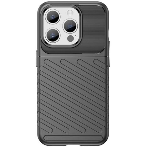 Gepanzerte flexible Schutzhülle für Xiaomi Redmi 12 Thunder Case, schwarz (1/5)