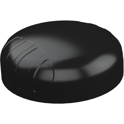Zaunpfostenkappen Schwarz – Für 4x4 Cm Pfosten, Aus Kunststoff, Wasser- & UV-beständig