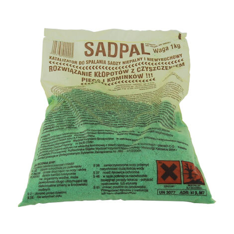 KATALYSATOR FÜR DIE RUSSVERBRENNUNG SADPAL 1KG - SADPAL 1KG