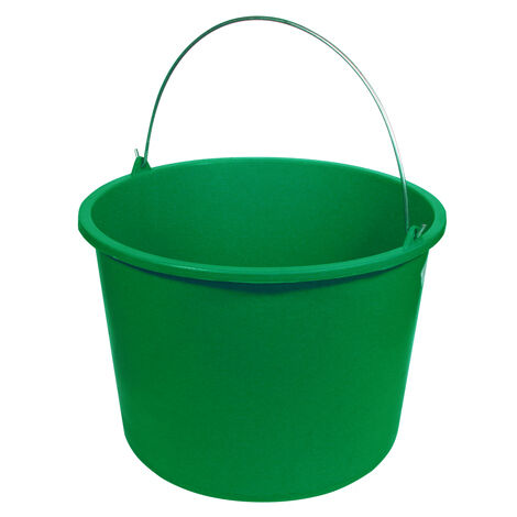 Grüner Kunststoffeimer, 20 Liter - WIA PL 20Z