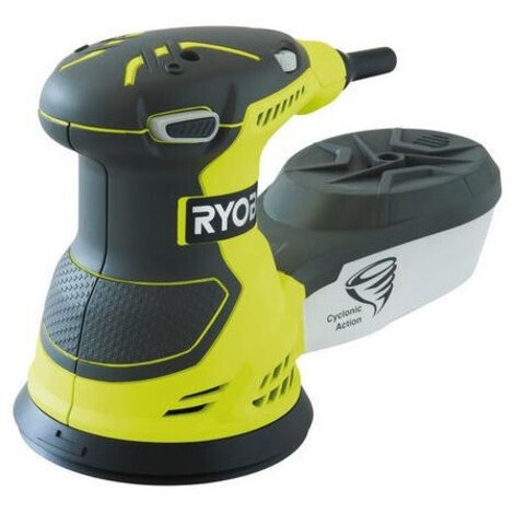 Exzenterschleifer 300 W – Ryobi ROS300A – 125 mm – 12000 U/min – für Hartholz – Zyklonstaubabsaugung – Kompakter Griff (1/5)