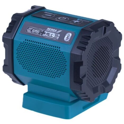 GŁOŚNIK AKUMULATOROWY BLUETOOTH 18V USB SAS - DED7004 (1/2)