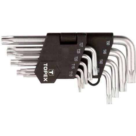 Torx-Schlüssel T10-T50, 9er-Set (1/2)