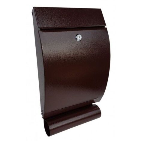 A4WT BRIEFKASTEN, BRAUNER BRIEFKASTEN - SKL A4WT 137