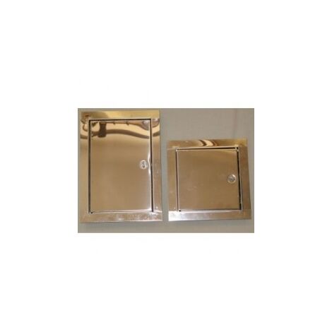 Kamintür aus Edelstahl 140210MM MITTEL - DK 07 CH484 (1/2)