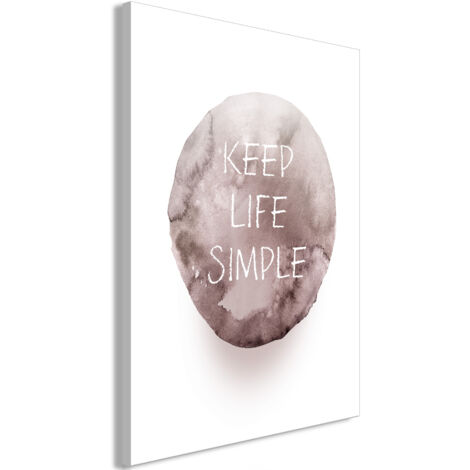 Image - Keep Life Simple (1 partie) verticale (1/3)