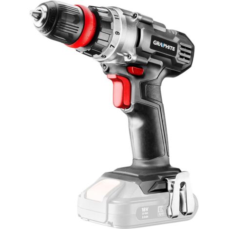 Aku Energy+ 18 V Li-Ion-Bohrschrauber, abnehmbarer Griff 10 mm, 2 x 2 Ah Akkus, Tragetasche (1/5)