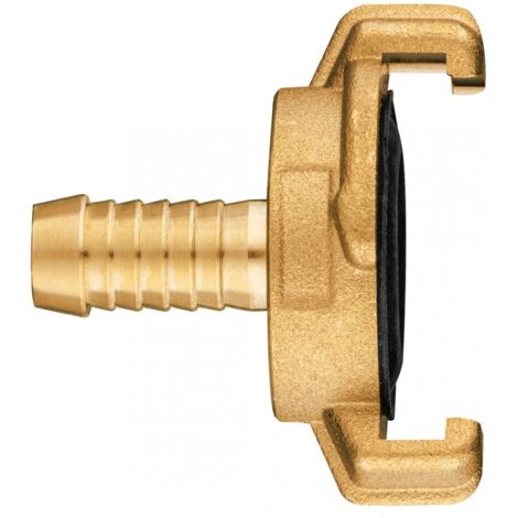Schnellkupplung aus Messing für Schlauch, 1/2" (1/4)