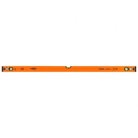 Universeel 003166 Waterpas met 3 Libellen 30 cm