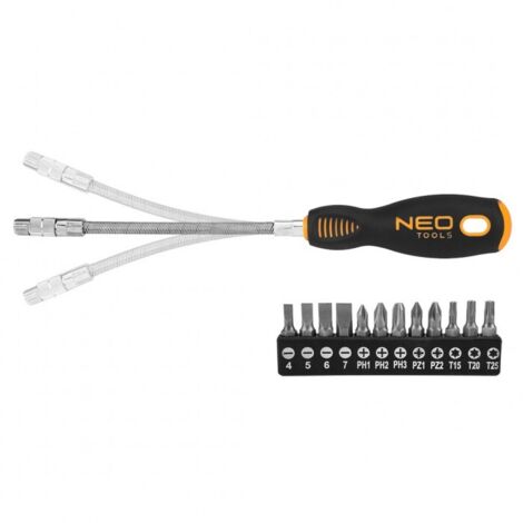 Schraubendreher mit flexiblem Schaft, 13er-Set (1/5)