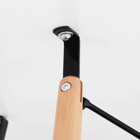 Tisch, skandinavischer Tisch für Wohnzimmer, Büro, modern, rund, Durchmesser. 80 cm hoch 74 cm