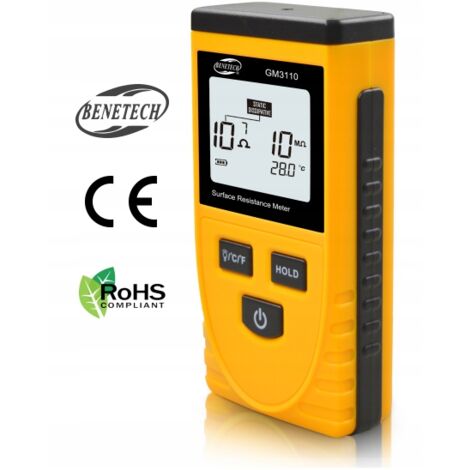 Tragbares Erdungswiderstand-Messgerät - LCD Mit Hintergrundbeleuchtung