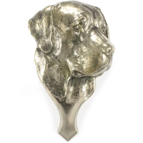 Labrador Retriever - Türklopfer mit Hundekopf, Türklopfer aus Messing, Retro-Türdekoration von Art-Dog (1/5)