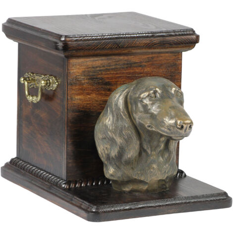 Urne pour les cheval de chen avec une statue debout - Fell, ART-DOG