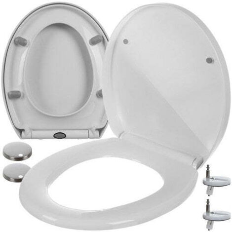 WC-Sitz mit Absenkautomatik, hart, universell, abnehmbar, Premium Pro WC (1/5)