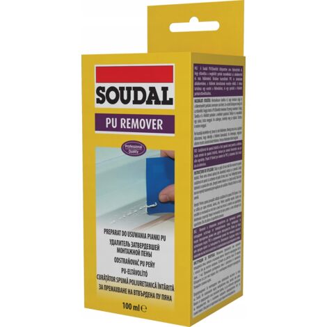Soudal PU-Schaumentferner – Reiniger Für Frischen & Ausgehärteten
