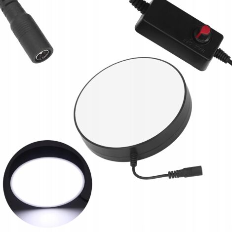 LED-Ringlicht Für Stereo-Mikroskope – 133 Mm Durchmesser, Dimmbare Helligkeit 0–100 %, Aus Robustem ABS
