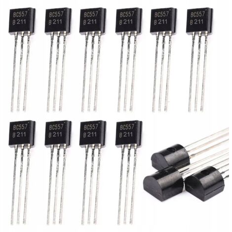 Small Arduino Transistors BC557 PNP Arduino Transistor 10 Stk. im TO-92-Gehäuse
