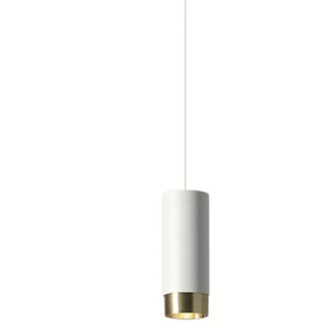 Look P White – weiße Hängespotlampe (1/4)