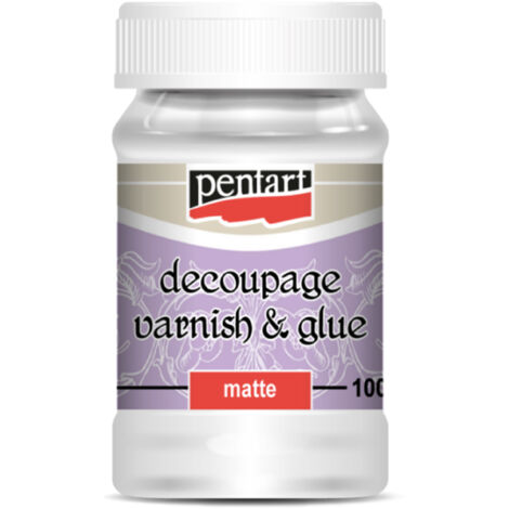 VBS Serviettenlack Matt - Lichtecht & Wasserfester Lack Auf Wasserbasis | 230 Ml Für Serviettentechnik