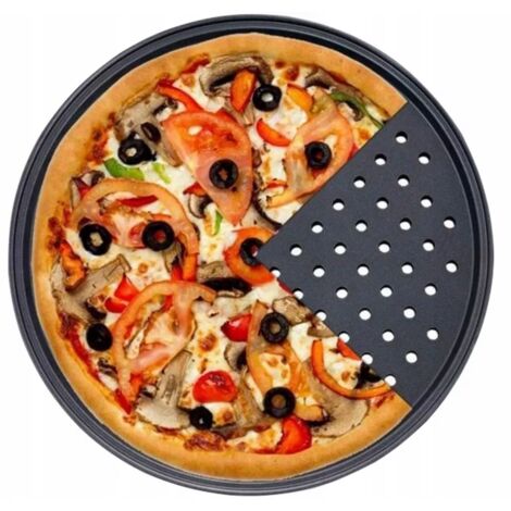 Edelstahl Pizza-Sieb Backblech - 33 Cm Grillzubehör