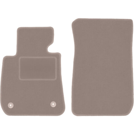 Alfombrillas Velour Beige BMW Serie 5 F10 2010-2017 - Alfombrillas De Coche