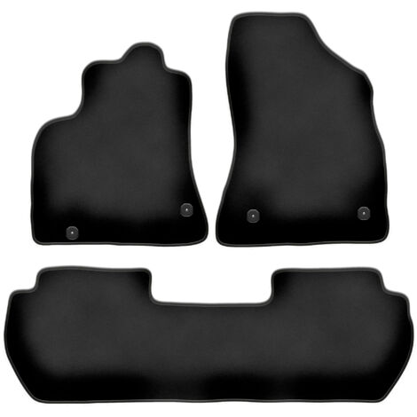 Set di tappetini in gomma anteriori per Citroen Berlingo II/Peugeot Partner II (2008 – 2018) – 2 pezzi – su misura