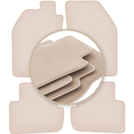 Auto-Fußmatten Royal Beige Für Saab 9-3 YS3D 2007 - 2011