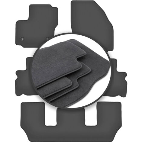 Autoteppiche BASIC 5-Sitzer Fussmatten Für Ford S-Max 5-Sitzer Bj. 2012-2015 Fußmatten Ford S-Max Fußmatten