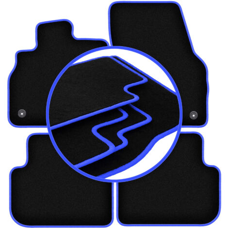 Maßgefertigte Fußmatten Für Audi Q3 II F3 Ab 2018 - Rutschfest Mit Verankerungsknöpfen