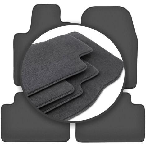 Velours Fußmatten Für Dodge Durango III Ab 2011 - Rot Auto Teppiche