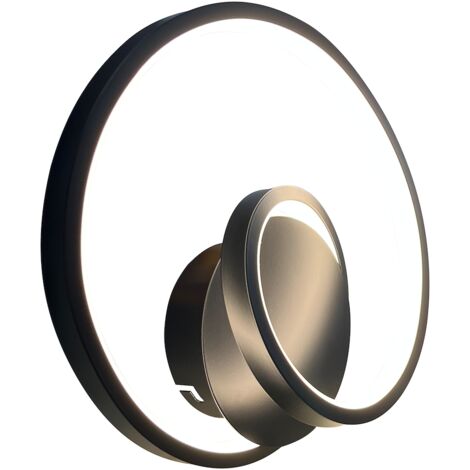 Moderne LED-Wandleuchte 13W schwarz LUCERO ML1049 Milagro