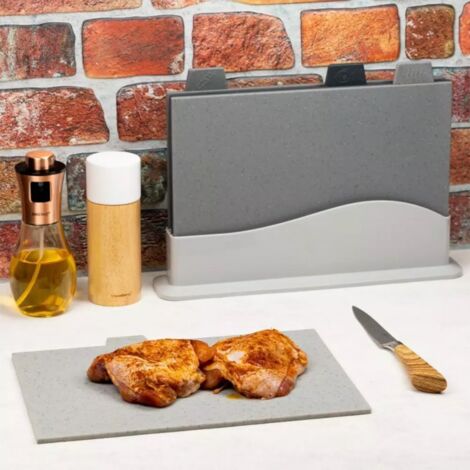 DIEMKER Premium Schneidebrett 2er Set Aus Robuster Buche
