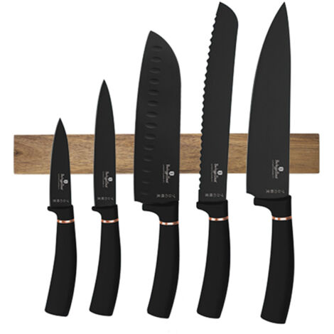 5er-Set Küchenmesser mit Klinge Berlinger Haus BH-2884 Black Rose (1/2)