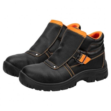 S1P SRC Schweißerstiefel, Leder, Größe 47 (1/5)