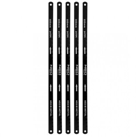 10 Stück - Metallsägeblatt doppelseitig 300/25mm für Metall-Metall - G01251 kaufen bei
