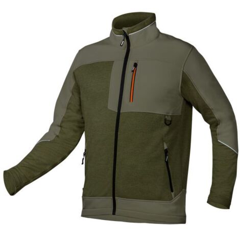 Outdoor-Softshell-Sweatshirt, grün, Größe L (1/3)