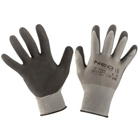 Arbeitshandschuhe, latexbeschichtetes Polyester (Schaumstoff), 3141X, Größe 11 (1/4)