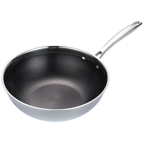 Professionelle Bratpfanne / Wok 30 cm MR-1224-30 (1/2)