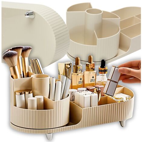 Organizer Behälter Drehbox für Pinsel Kosmetik Büro elegant (1/5)