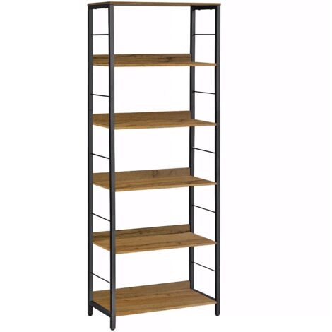 Erlenholz-Bücherregal für das Wohnzimmer 60x30x178 VR39A Begryf (1/5)