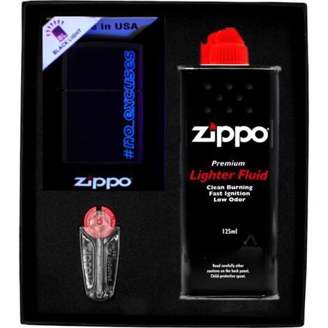 ZIPPO Feuerzeug NEOEXCUSES Geschenkset Nr. 1 (1/4)