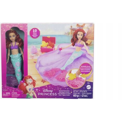 Disney Princess Arielle, Meerjungfrau, Puppenpool-Sand-Set (1/5)