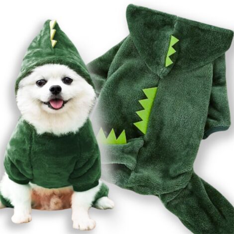 Winter Hundekleidung Drache Dinosaurier Overall Hundekostüm warm XL PetJet Winter Hundekleidung Drache Dinosaurier Overall Hundekostüm warm XL PetJet